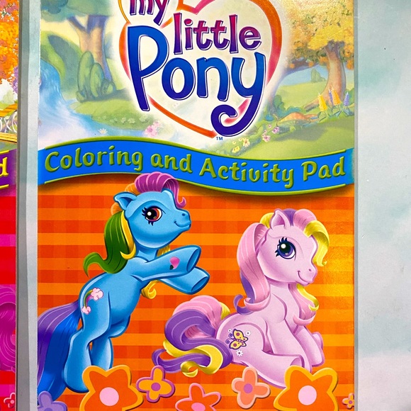 MY LITTLE PONY G3 NWT 2003 COLORING & ACTIVITY PAD BUNDLE OF 3 HASBRO - Picture 3 of 8